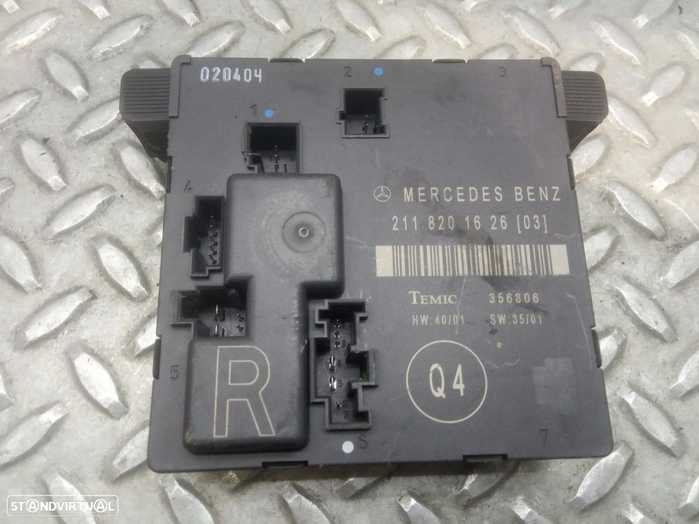 QUADRO ELÉTRICO MERCEDES-BENZ CLASE E E 220 CDI (211.006) 150CV 2148CC - 1