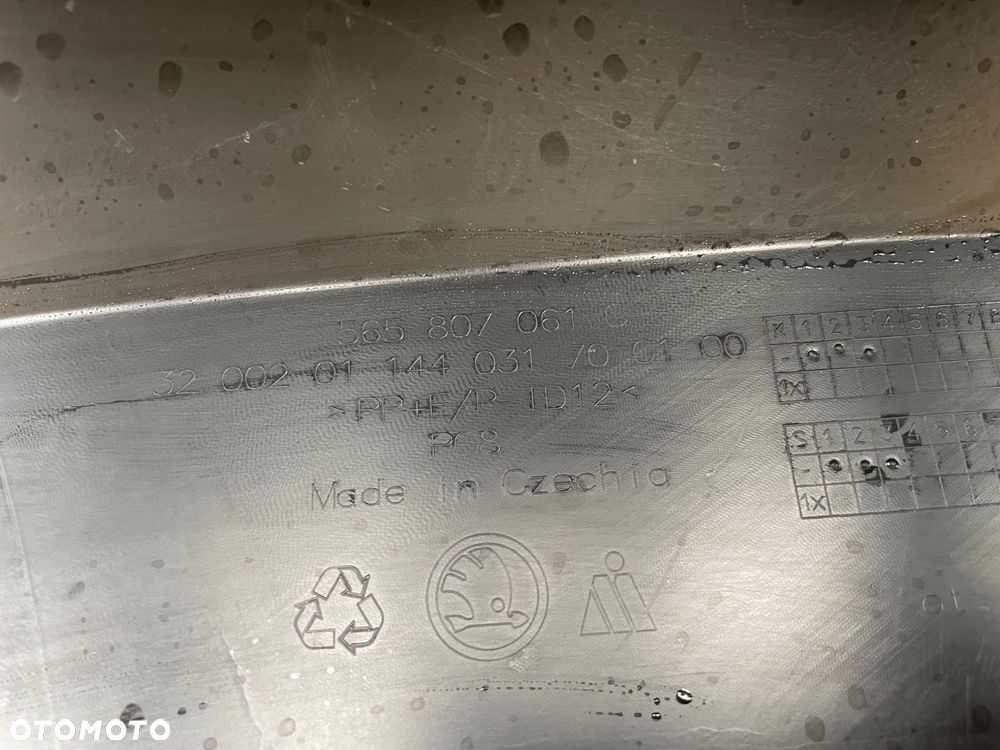 SKODA KODIAQ LIFT 21- ZDERZAK PRZEDNI NIEBIESKI ORYGINALNY PDC SPRYSKI 565807221H 565807061C - 11