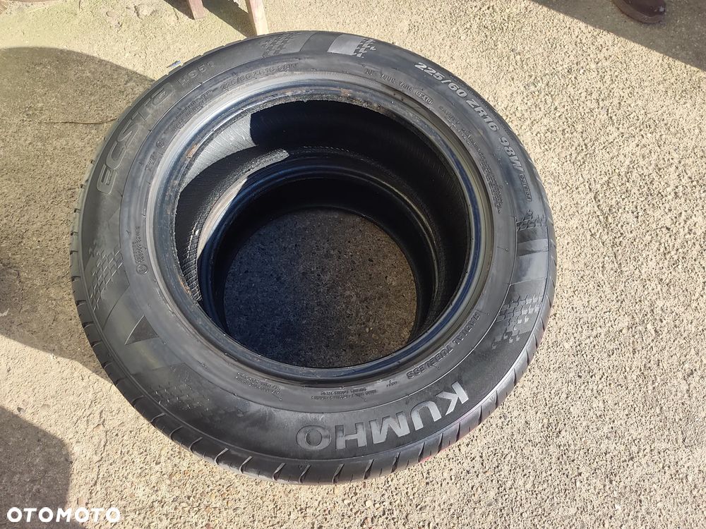 225/60R16 98W Opony Letnie Lato Kumho Ecsta HS51 Legnica ALU-RAD 6mm 225/60 - 6
