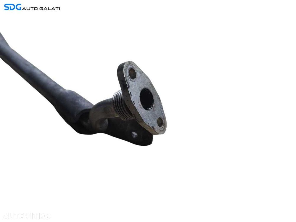 Conducta Teava Retur Ulei Turbo Turbina Turbosuflanta Volkswagen Passat B6 1.9 TDI BLS 2005 - 2010 Cod 03G145535F [N2154] - 3