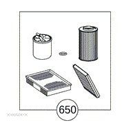 MERCEDES SPRINTER 910 Zestaw filtrow OE - 8