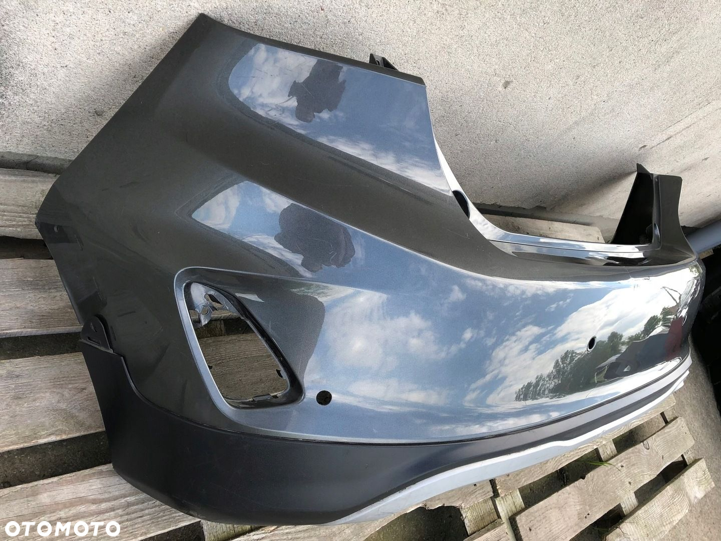 ZDERZAK TYŁ TYLNY FORD FIESTA MK8 VIII 2017- ACTIVE  SPOILER DÓŁ CAŁY - 2