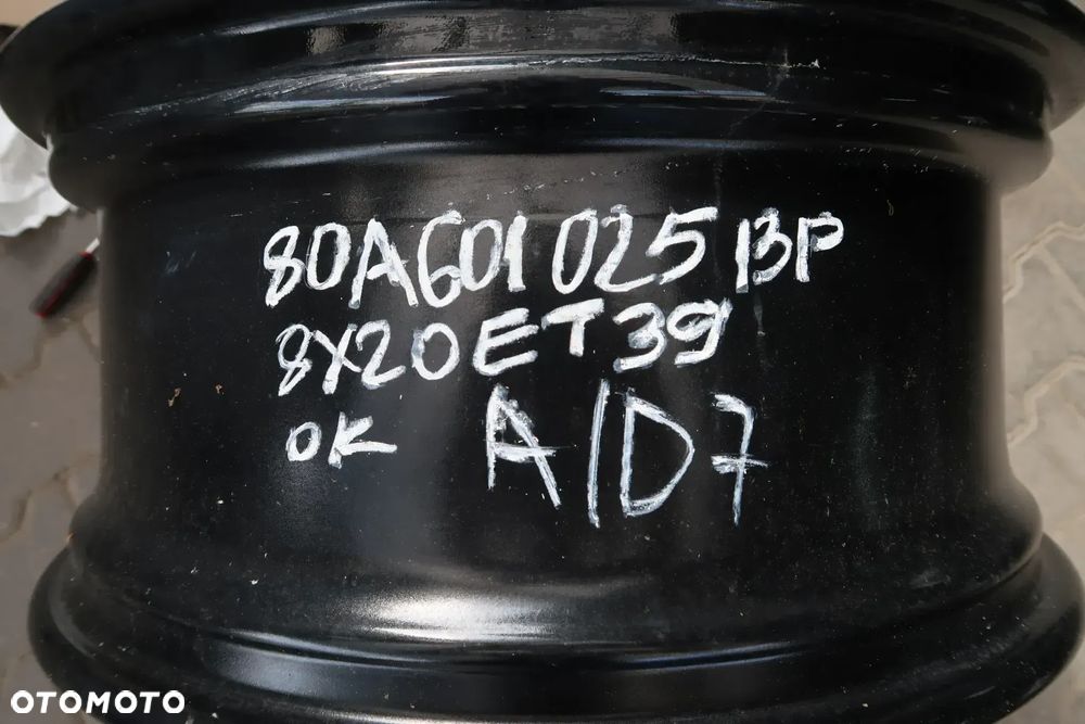 AD7 Felga audi Q5 SQ5 80a601025BP 8x20et39 - 6