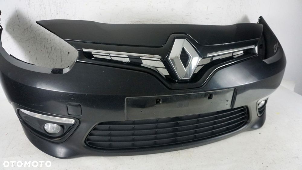 ZDERZAK PRZÓD PRZEDNI RENAULT FLUENCE LIFT 13-16 LED DRL TEGNE ATRAPA - 2