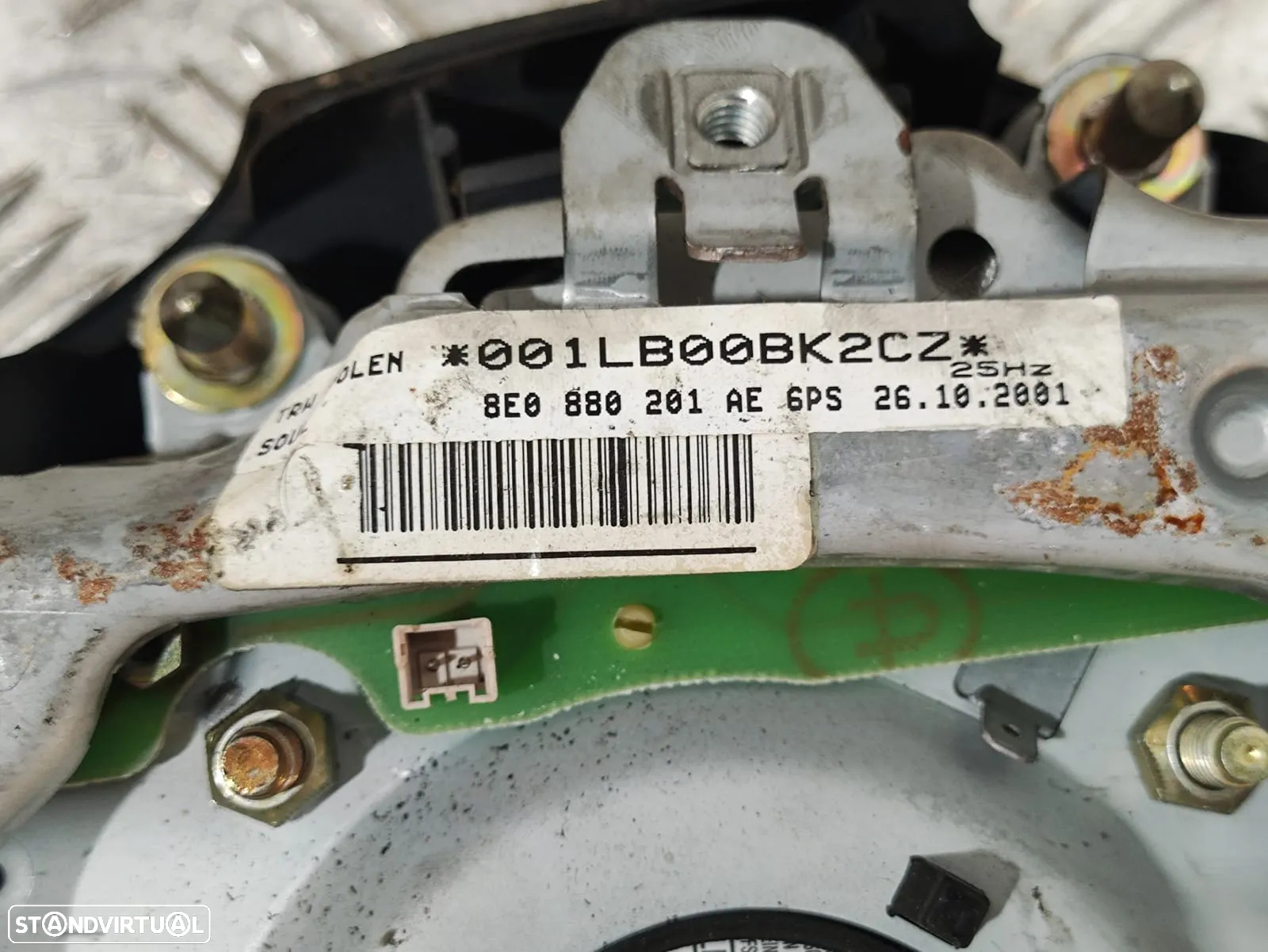 Airbag condutor Audi A4 B6 original - 5