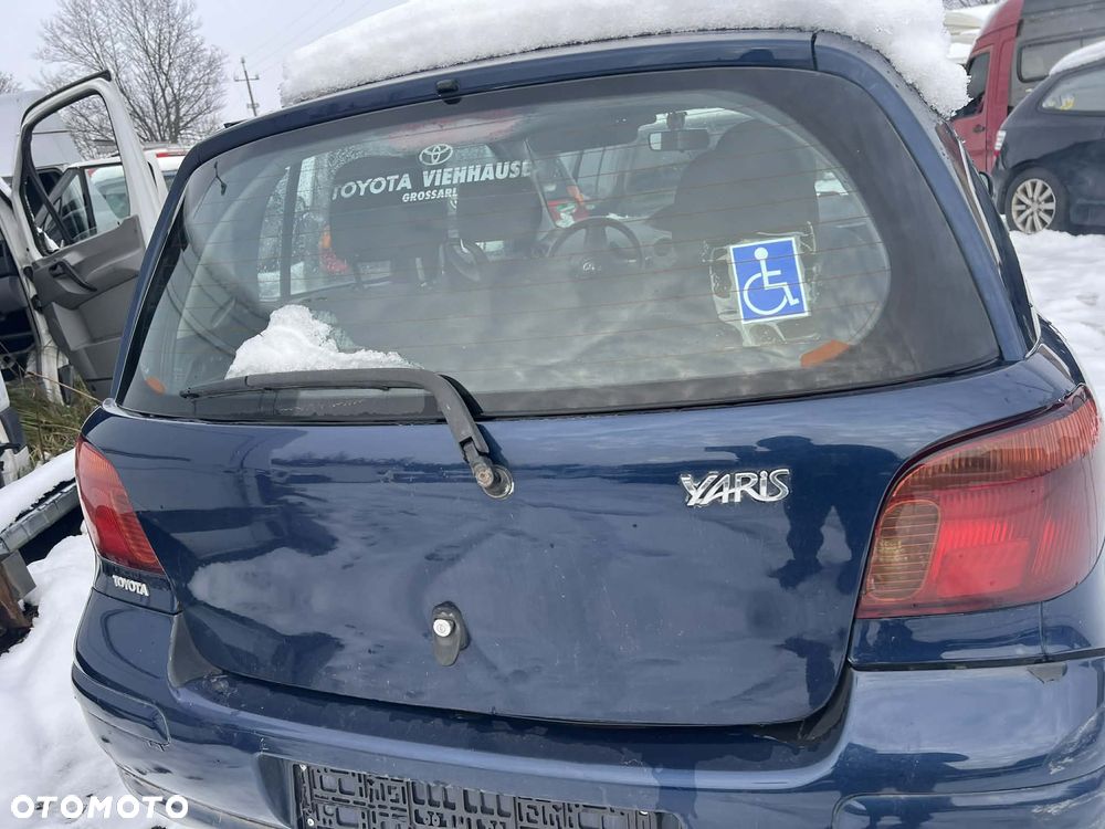 Klapa bagaznika Toyota Yaris I 1 granatowa , Kompletna !!