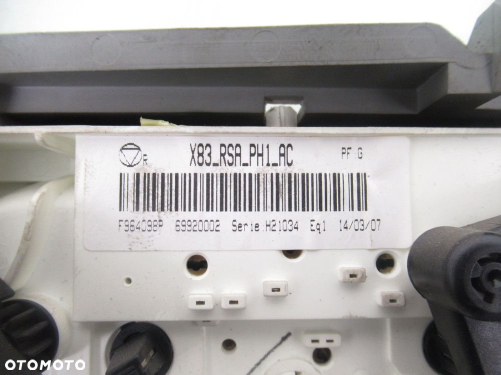 PANEL NAWIEWU Z AC RENAULT TRAFIC II 69920002 8200004603 91165788 - 4