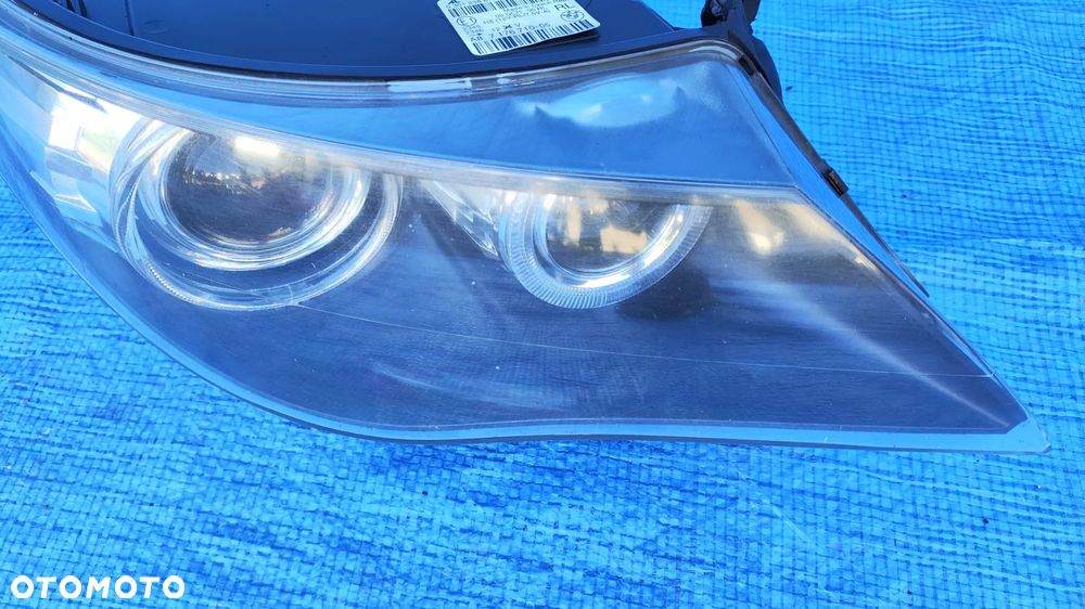 LAMPA PRZÓD LEWY PRAWY BI XENON NIE SKRĘTNY KOMPLETNY KOMPLET 7176709 7176710 BMW E63 E64 LCI LIFT - 14