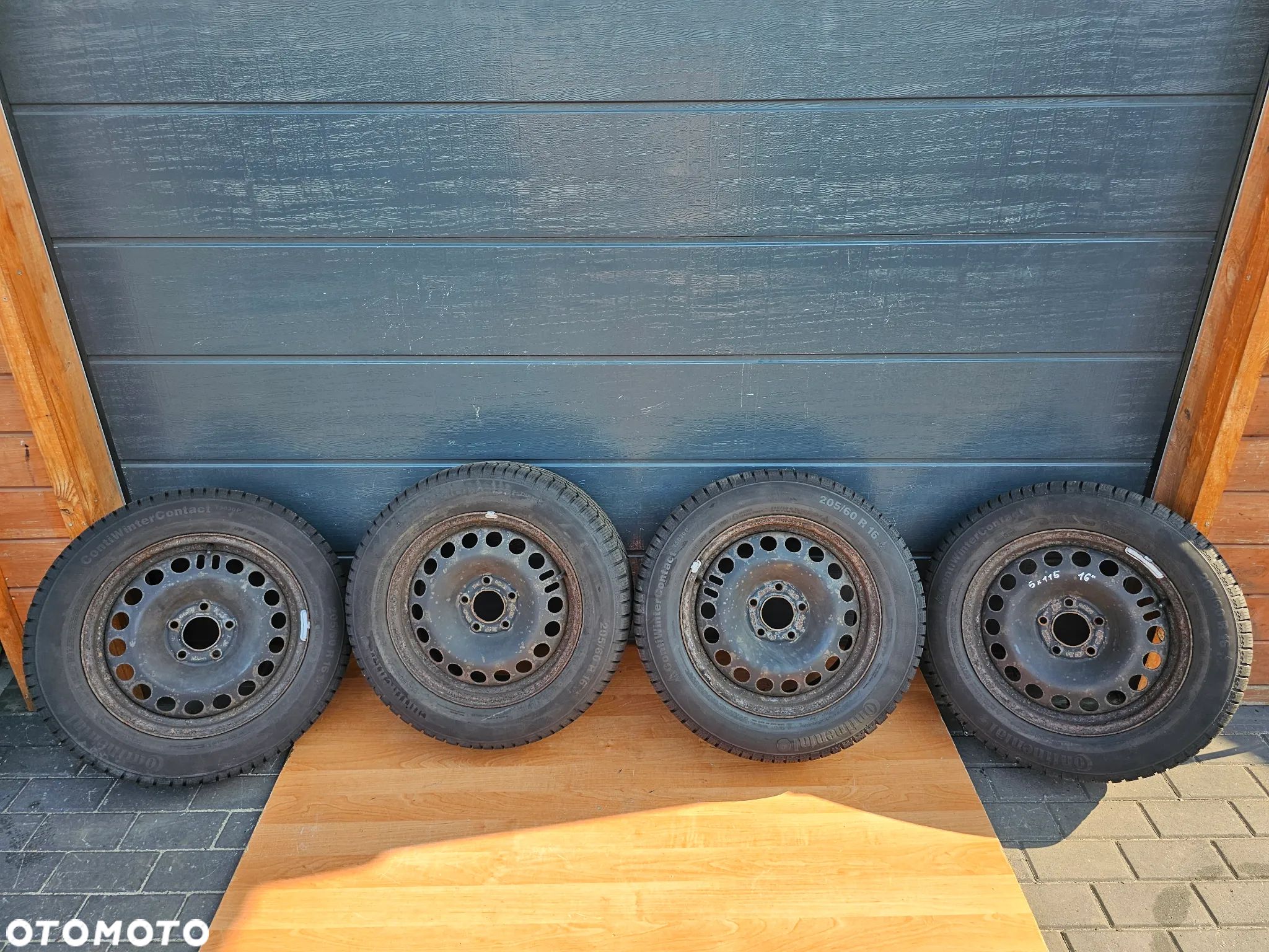 FELGI STALOWE OPONY ZIMOWE KOŁA OPEL ASTRA J K ZAFIRA C R 16 5x115 205/60/16 - 1