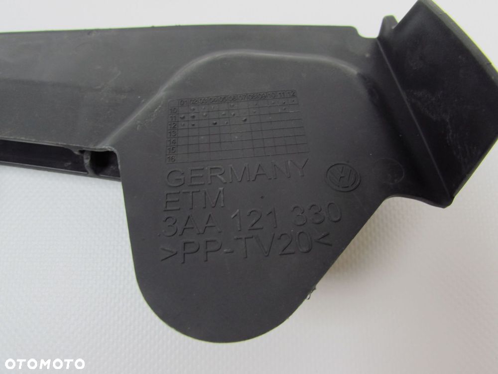 VW PASSAT B7 10-15 KIEROWNICA POWIETRZA CHLODNICY GORNA 3AA121330 - 8