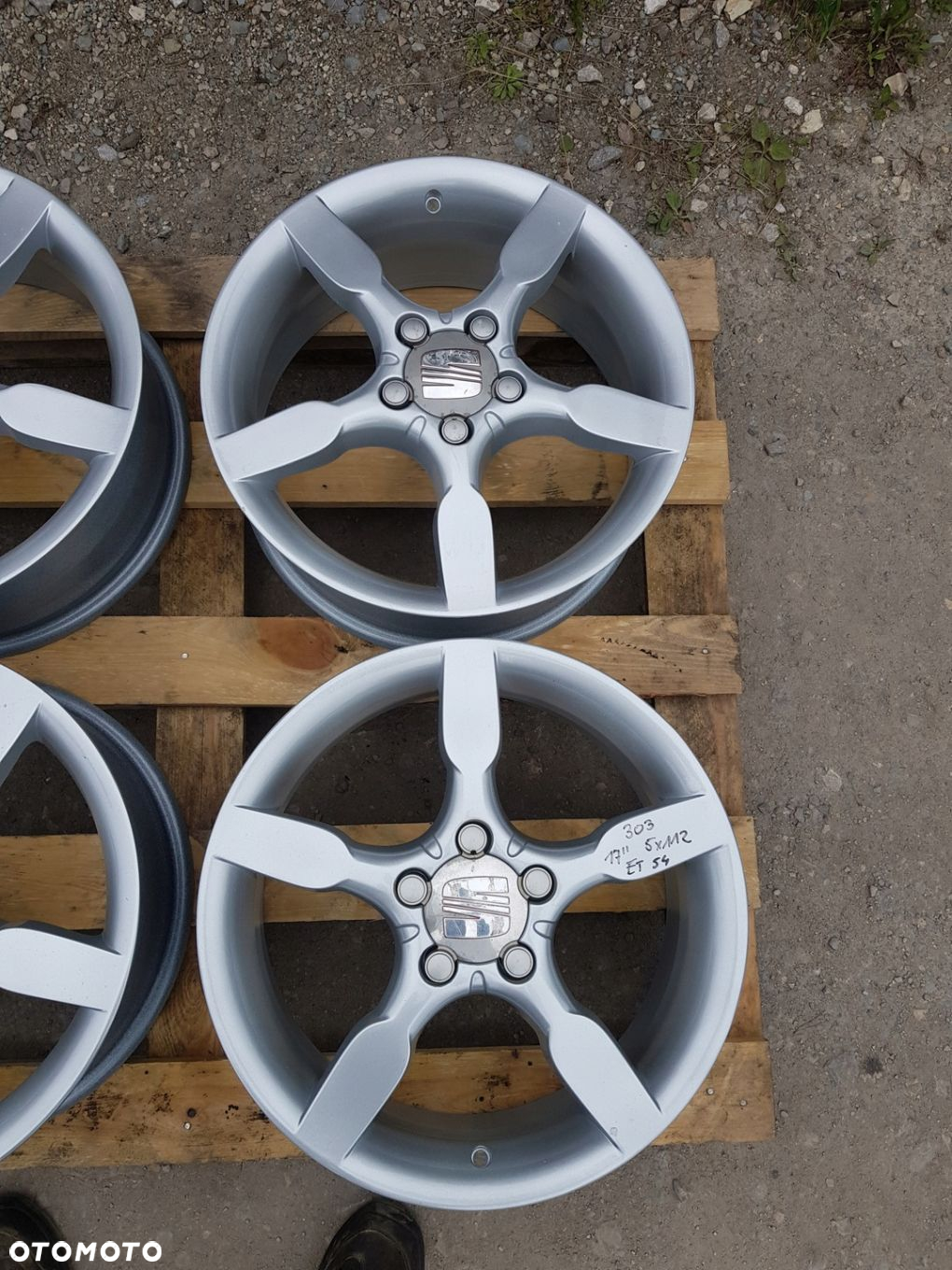 ALUFELGI SEAT LEON TOLEDO ALTEA 5P0601025C 7.0 x 17 5x112 ET54 - 3
