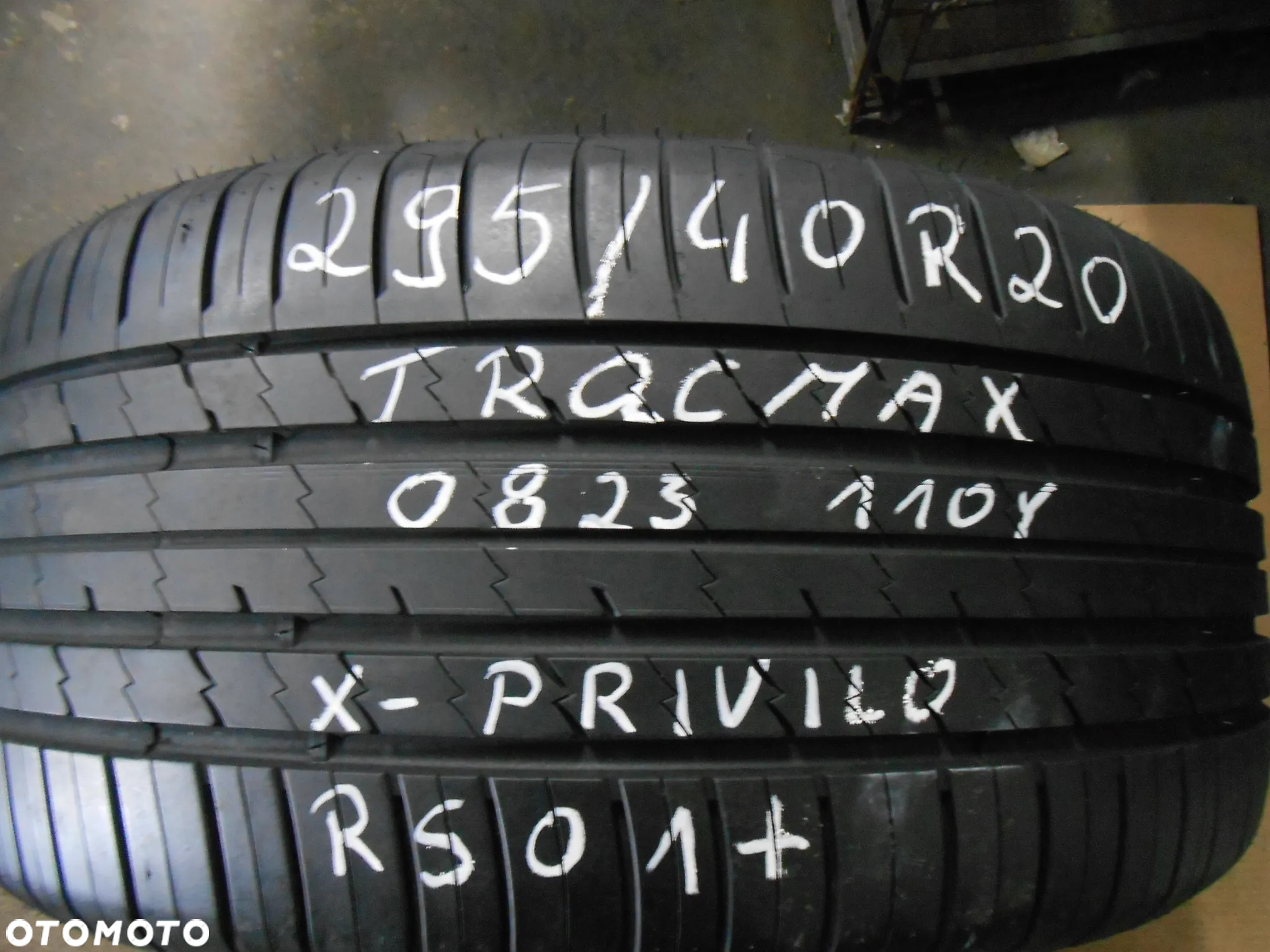 OPONY 295/40R20 TRACMAX X-PRIVILO RSO 1+ DOT 0823 9MM - 2