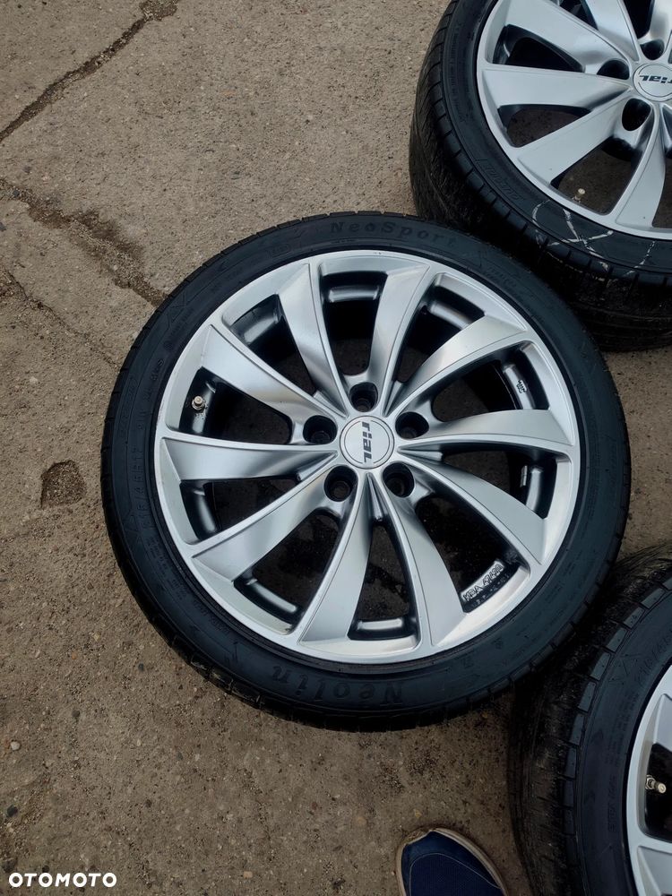 5x112 Felgi Aluminiowe Alufelgi 17 Koła Letnie lato AUDI A4 B5 B6 B7 A6 C5 C6 SEAT EXEO VW PASSAT B5 B6 B7 SKODA SUPERB MERCEDES 5mm Legnica ALU-RAD 215/45 21r. - 6