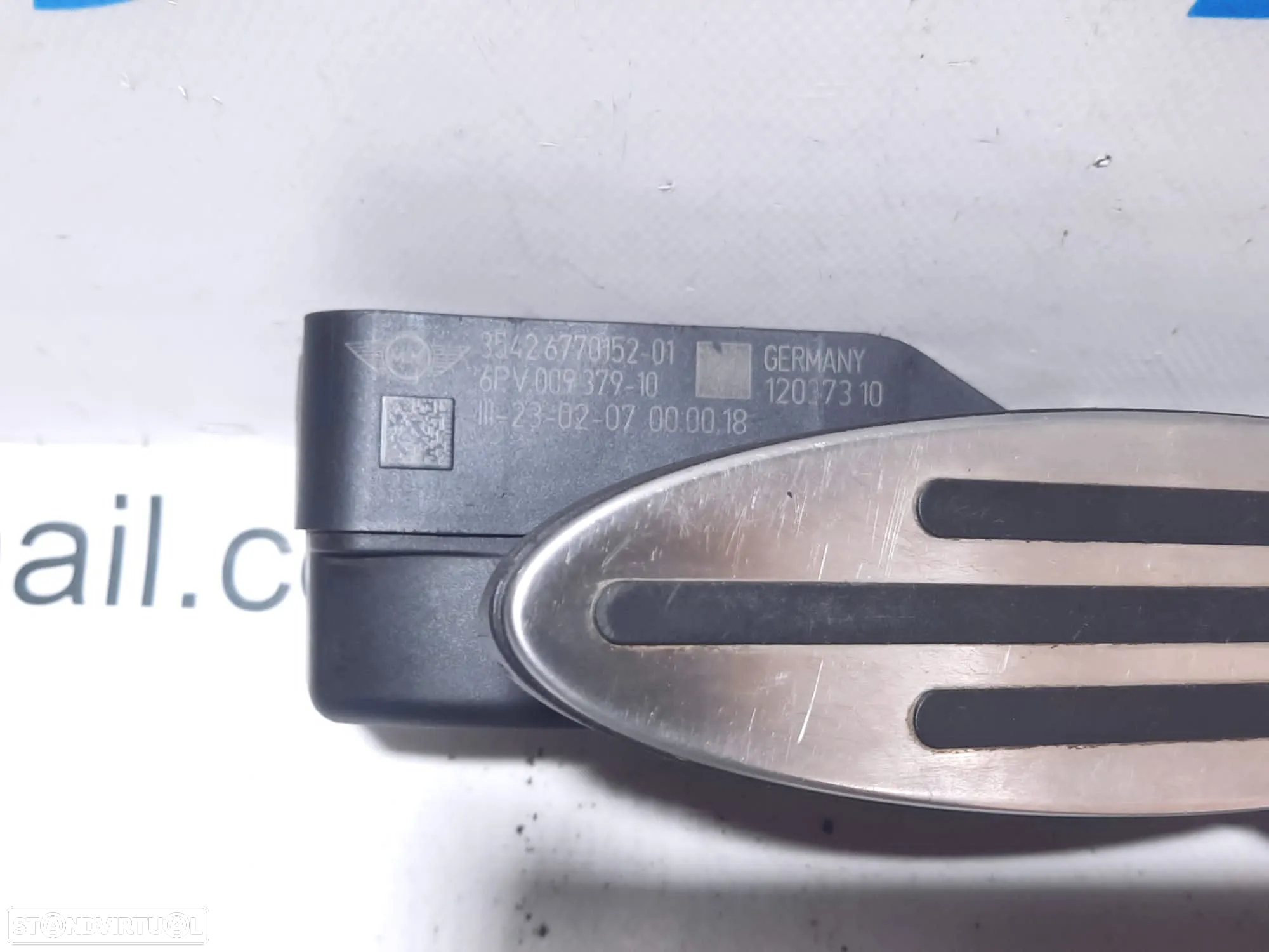PEDAL PEDALEIRA ACELERADOR POTENCIOMETRO ELÉTRICO MINI R55 R56 R57 - 9