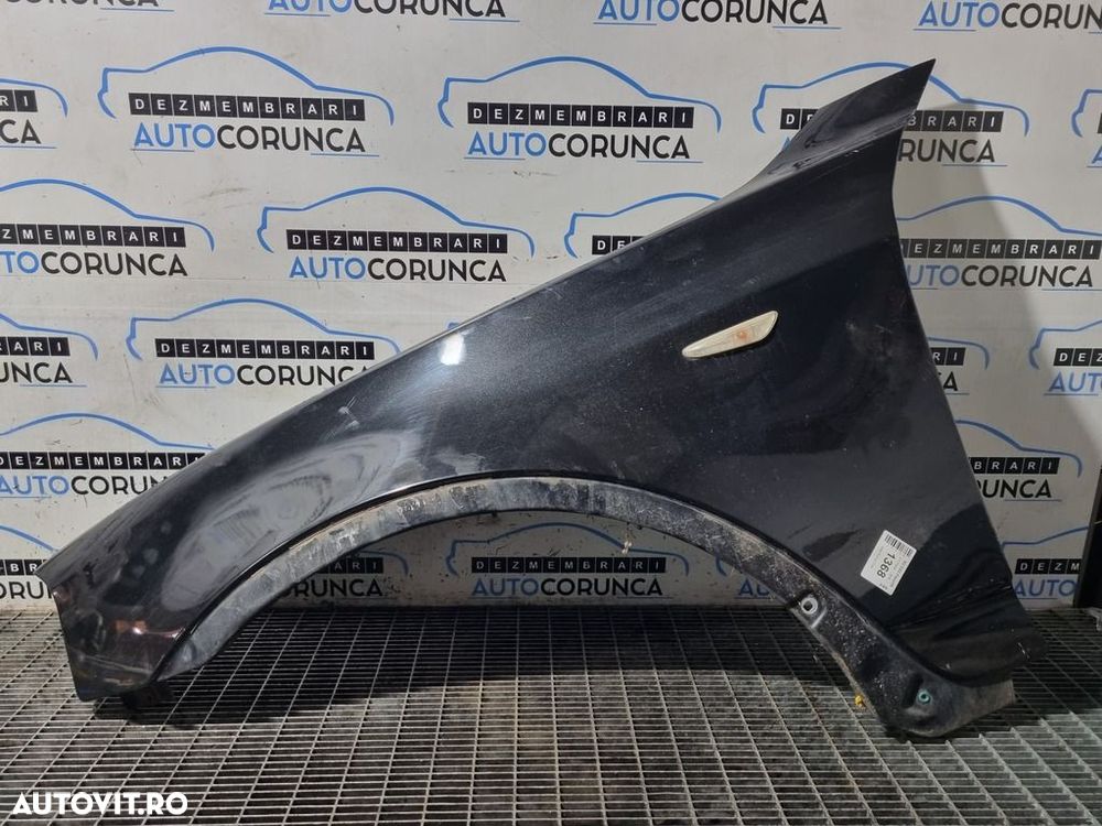 Aripa Stanga Fata BMW X3 E83 Facelift 2006 - 2010 4 Usi Black Sapphire Metallic 475 (1368) - 1