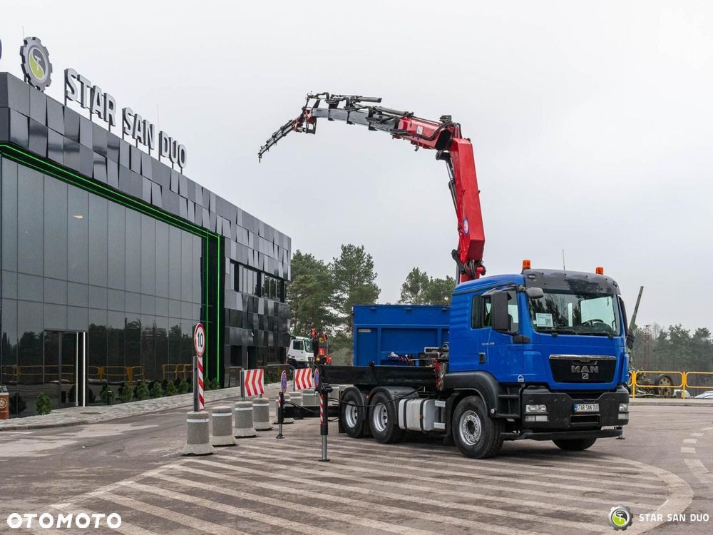 MAN TGS 26.400 6x4 HMF 3722 Fly Jib HDS Żuraw Crane Zestaw - 4