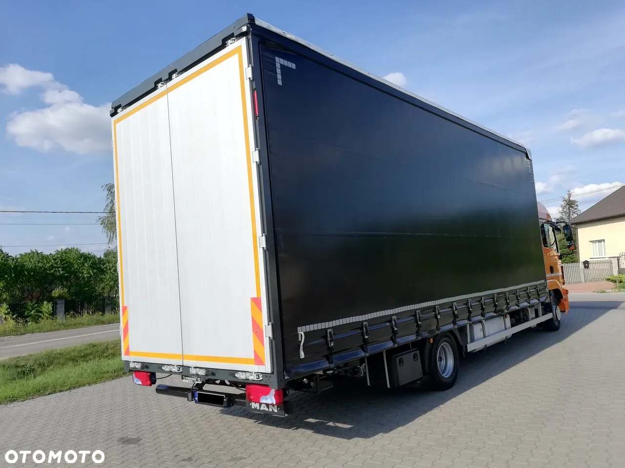 MAN TGM 15.290 Firana 19 Palet Plandeka Suwany Dach - 4