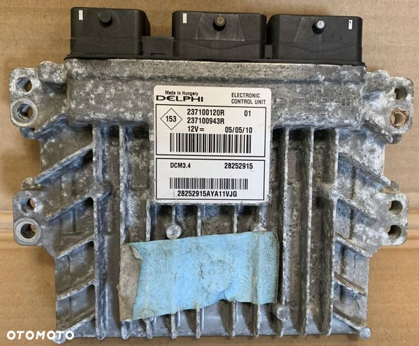 Komputer Sterownik silnika Renault OE 237100943R 237100120R