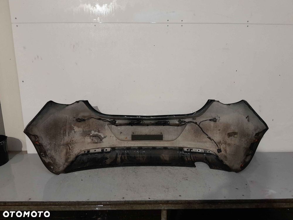^ ZDERZAK TYŁ TYLNY OPEL ASTRA J 4 IV Z22C CZARNY 5D 5 DRZWI HB PDC CZUJNIKI - 5