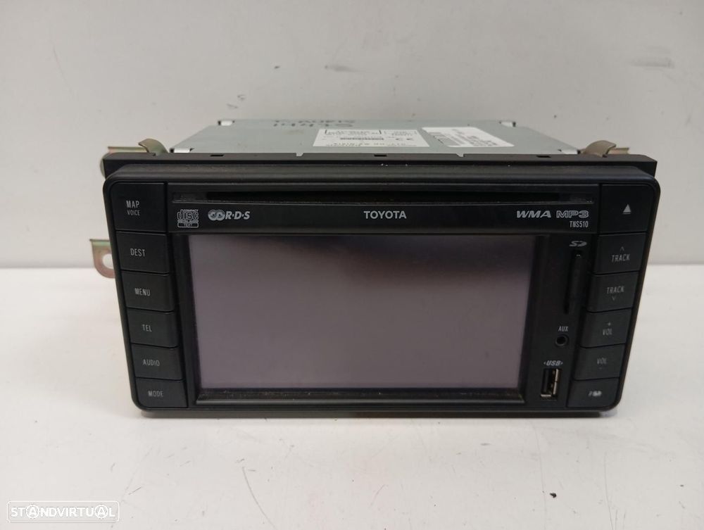 SISTEMA DE ÁUDIO RÁDIO CD TOYOTA AURIS E15 - 1