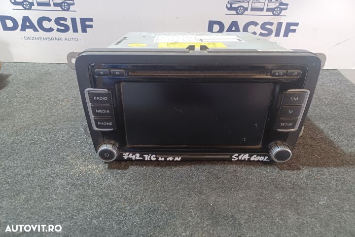 Navigatie auto 1K0035195AA Volkswagen VW Tiguan 1 5N [2007 - 2011] Cr - 1