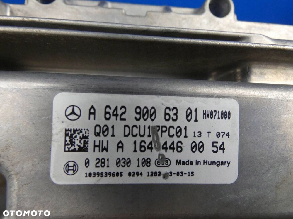 MERCEDES ML W166 GLE W222 W218 3.0 CDI 642 MODUŁ STEROWNIK ADBLUE - 2