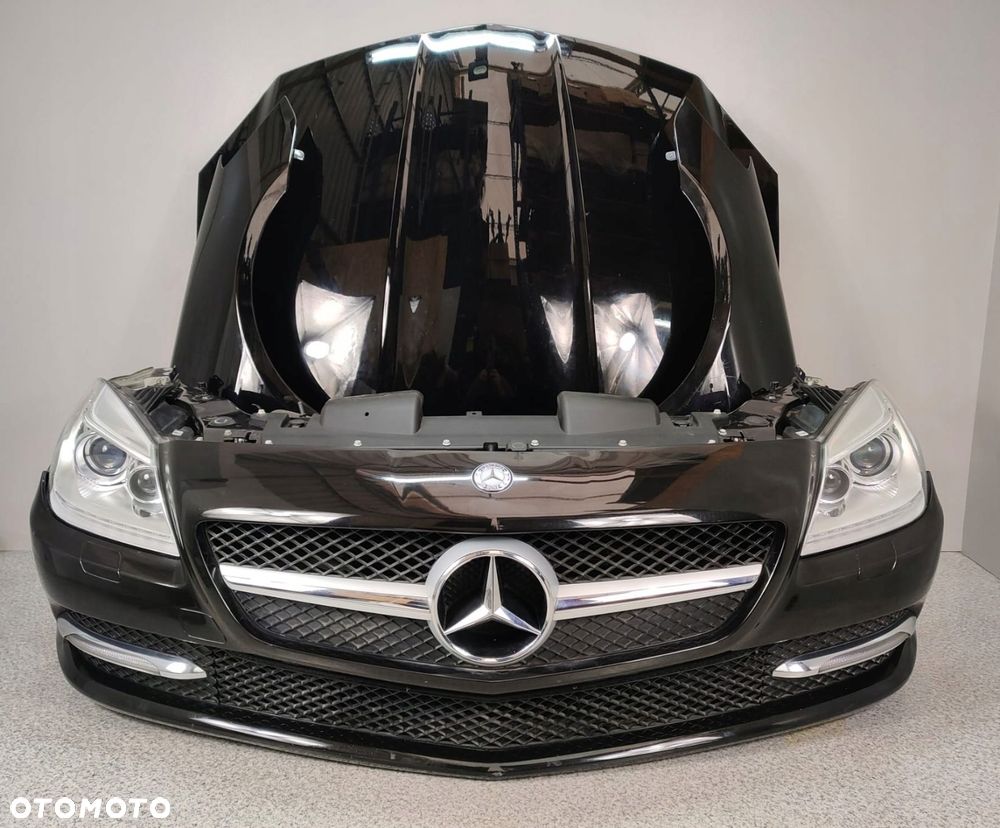 MERCEDES SLK W172 ZDERZAK MASKA CHŁODNICE PAS LAMPY BŁOTNIKI BELKA PRZÓD - 1