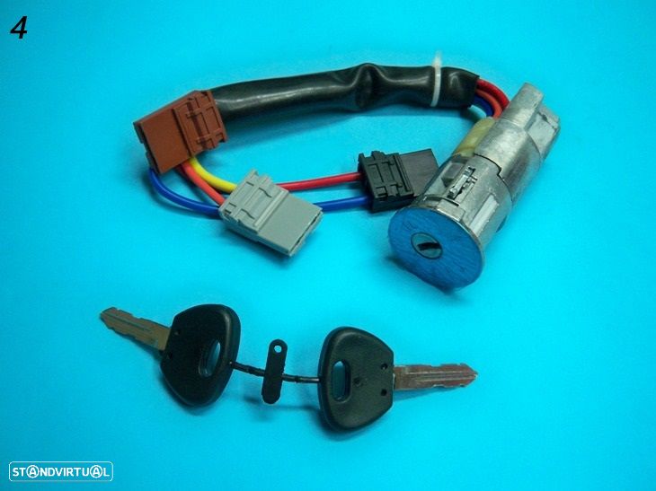 Canhão portas Ignição Peugeot Partner / Citroen Berlingo  NOVO - 5