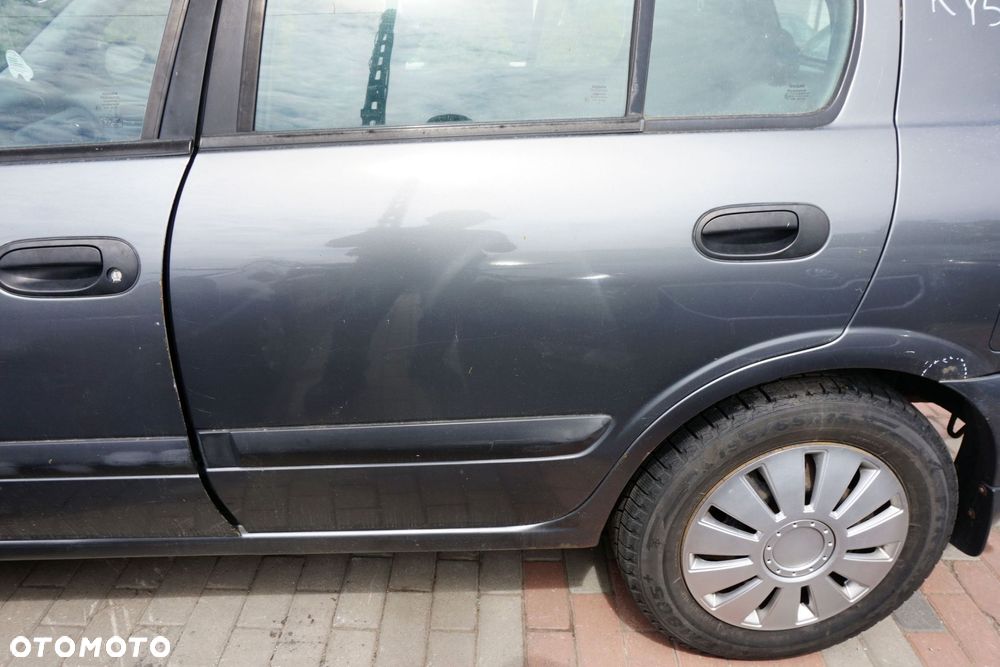 DRZWI TYLNE LEWE ALMERA II N16 LIFT 5D HB KY5  SZARY NISSAN 2003-2006 - 3