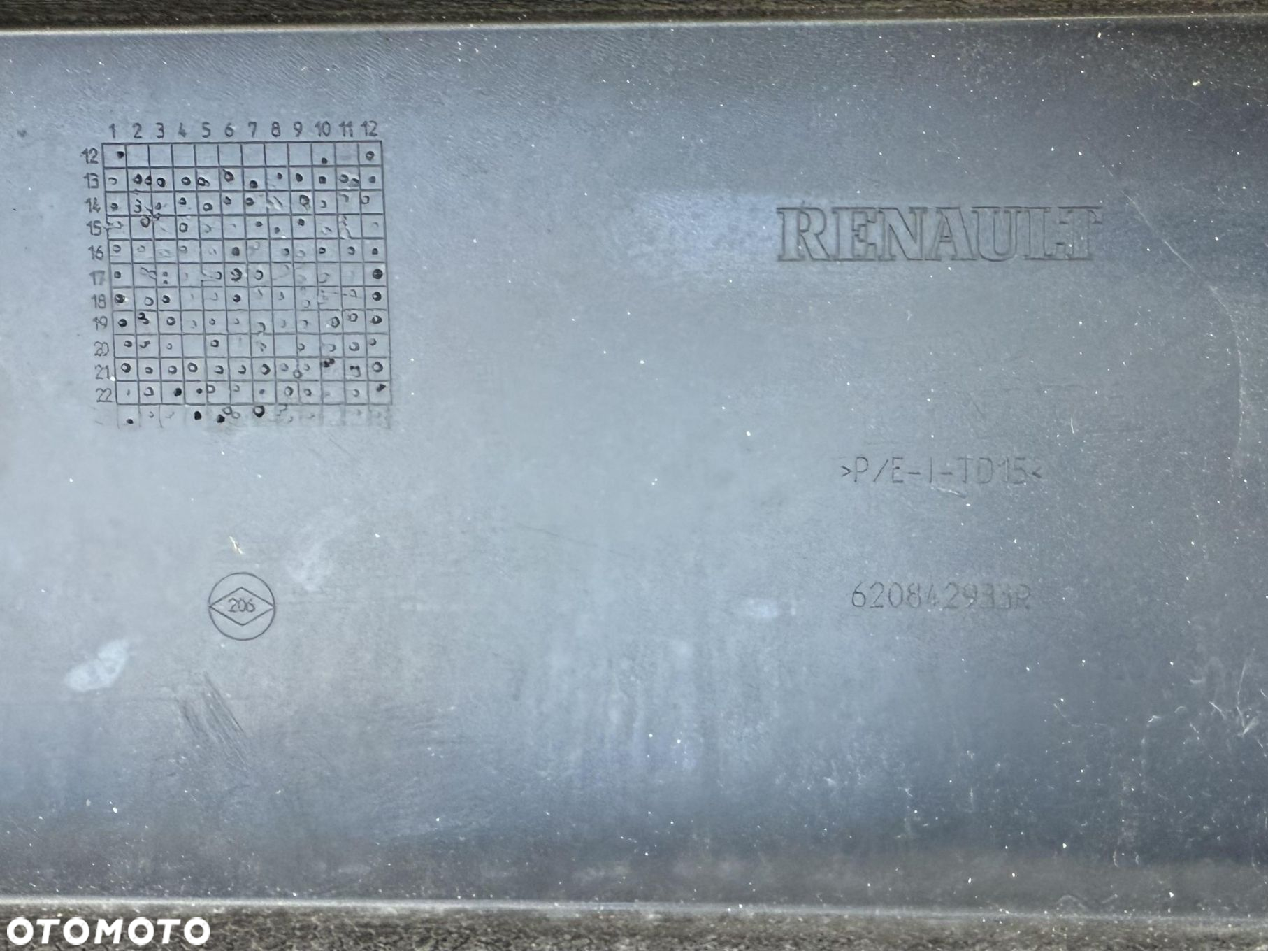 RENAULT CAPTUR I ZDERZAK PRZEDNI PRZÓD 620842933R - 13