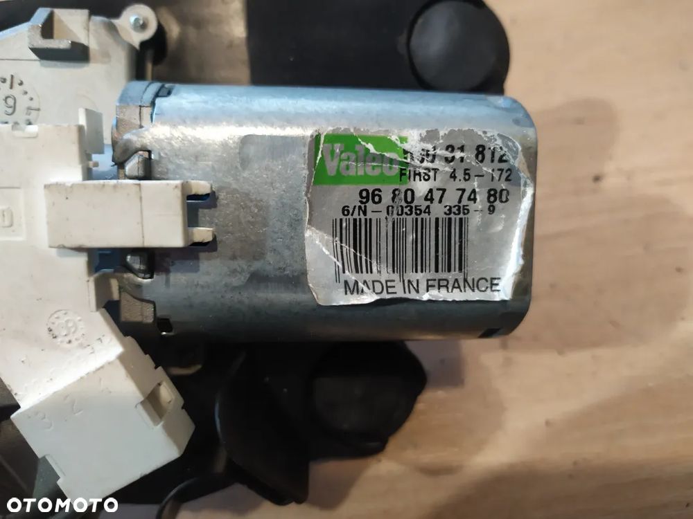 Silnik wycieraczki klapy bagażnika Peugeot 308 9680477480 - 6