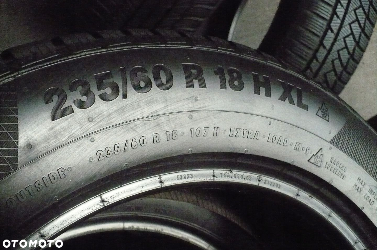 2x CONTINENTAL WinterContact TS850P 235/60R18 7,4mm 2024 - 2