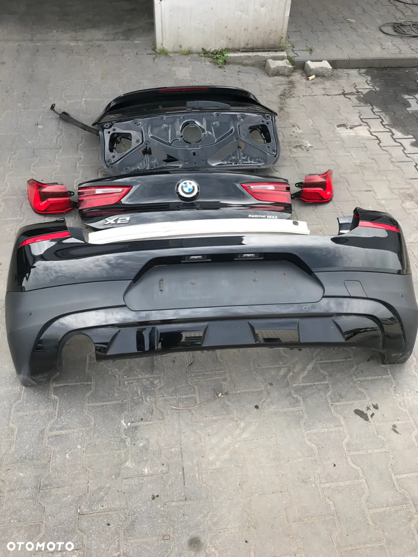 BMW X2 F39  668 KLAPA ZDERZAK LAMPY BELKA KOMPLETNY TYŁ