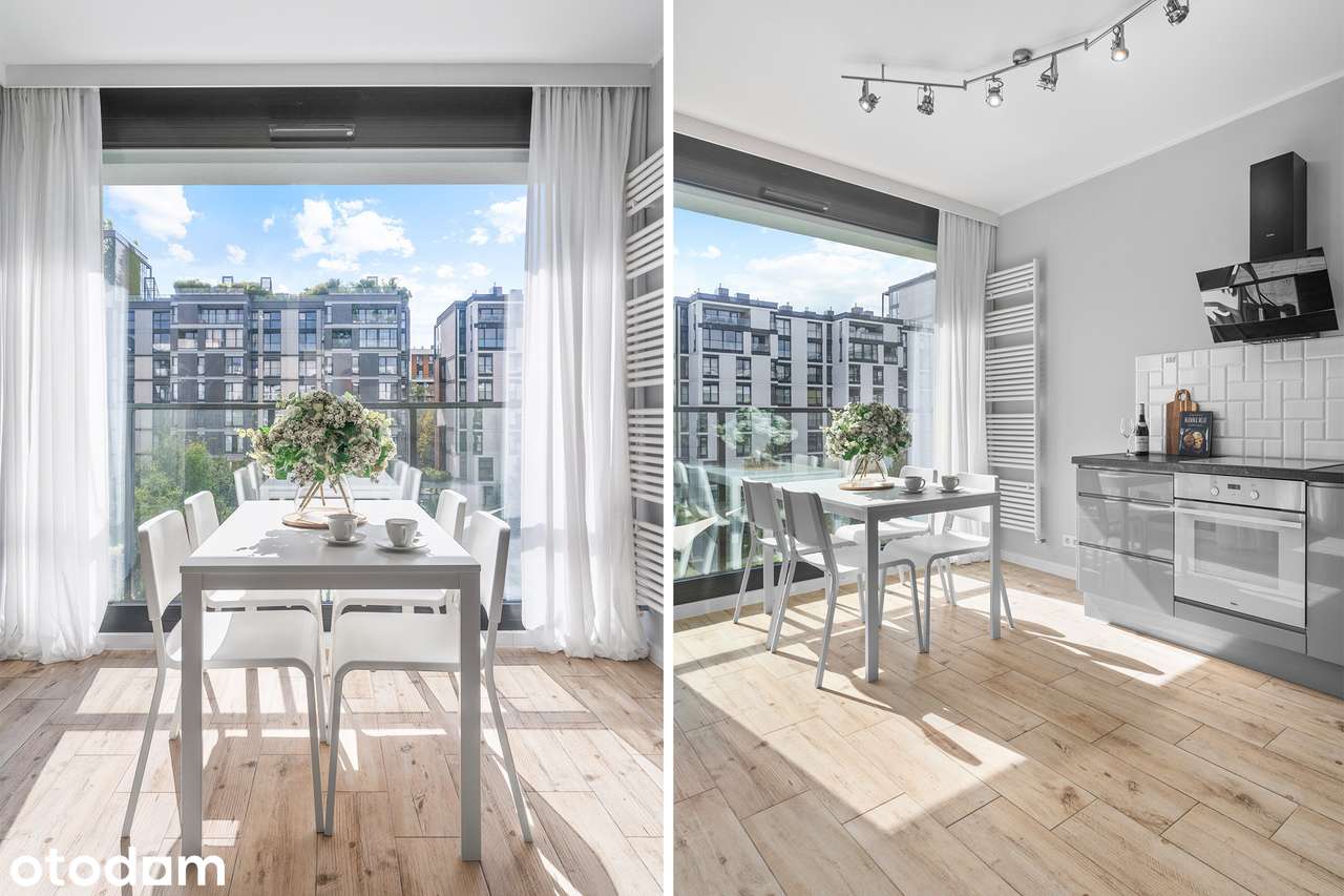 Nowe 2 pokoje z pięknym widokiem na patio | garaż | sPlace Park