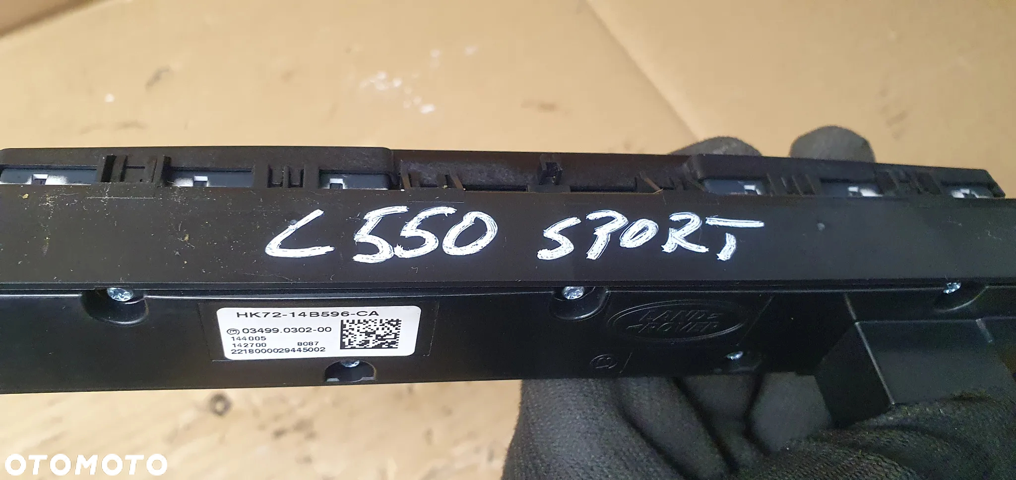 Panel sterowania przełączniki regulacji zawieszenia Land Rover Discovery Sport L550 HK72-14B596-CA - 7