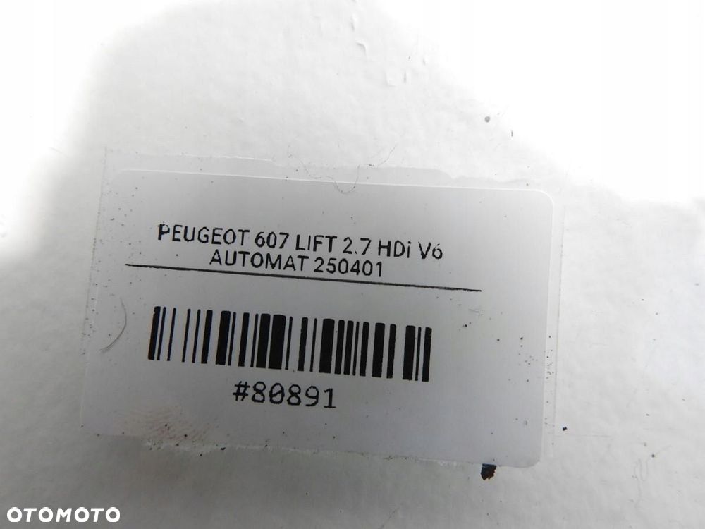 KLAPA TYL EXLD PEUGEOT 607 LIFT - 7