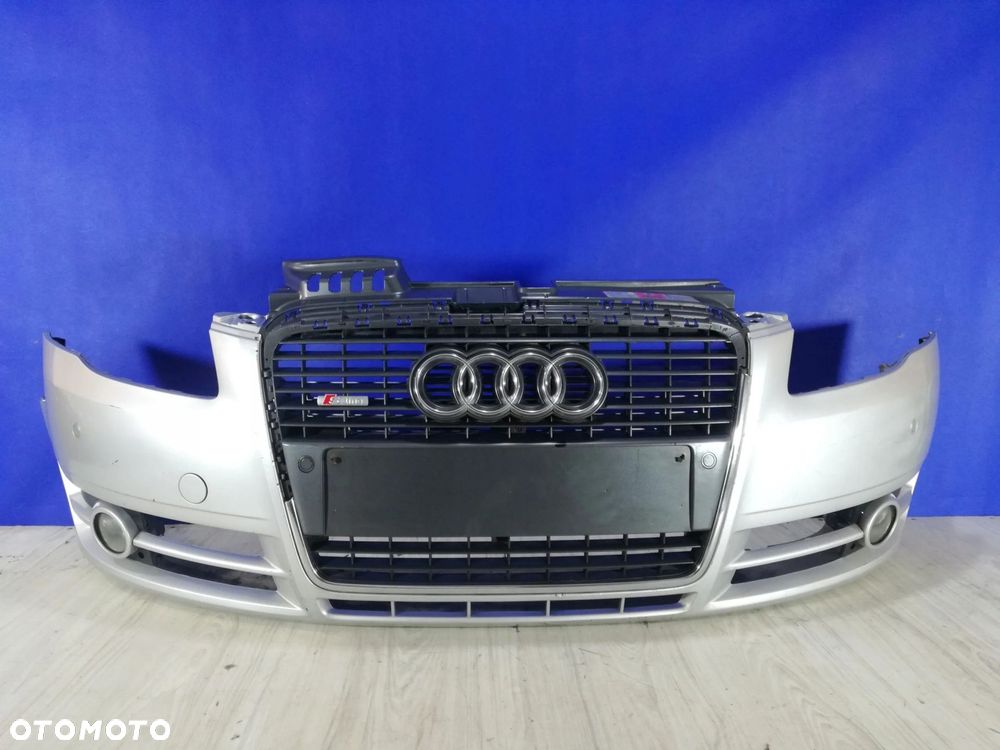Audi A4 B7 zderzak grill przód przedni LY7W 04/07 PDC 04/07 - 1