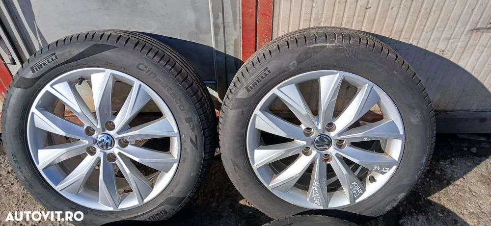 Jante aluminiu 215/55R17 Vw T-Roc seat Ateca - 6