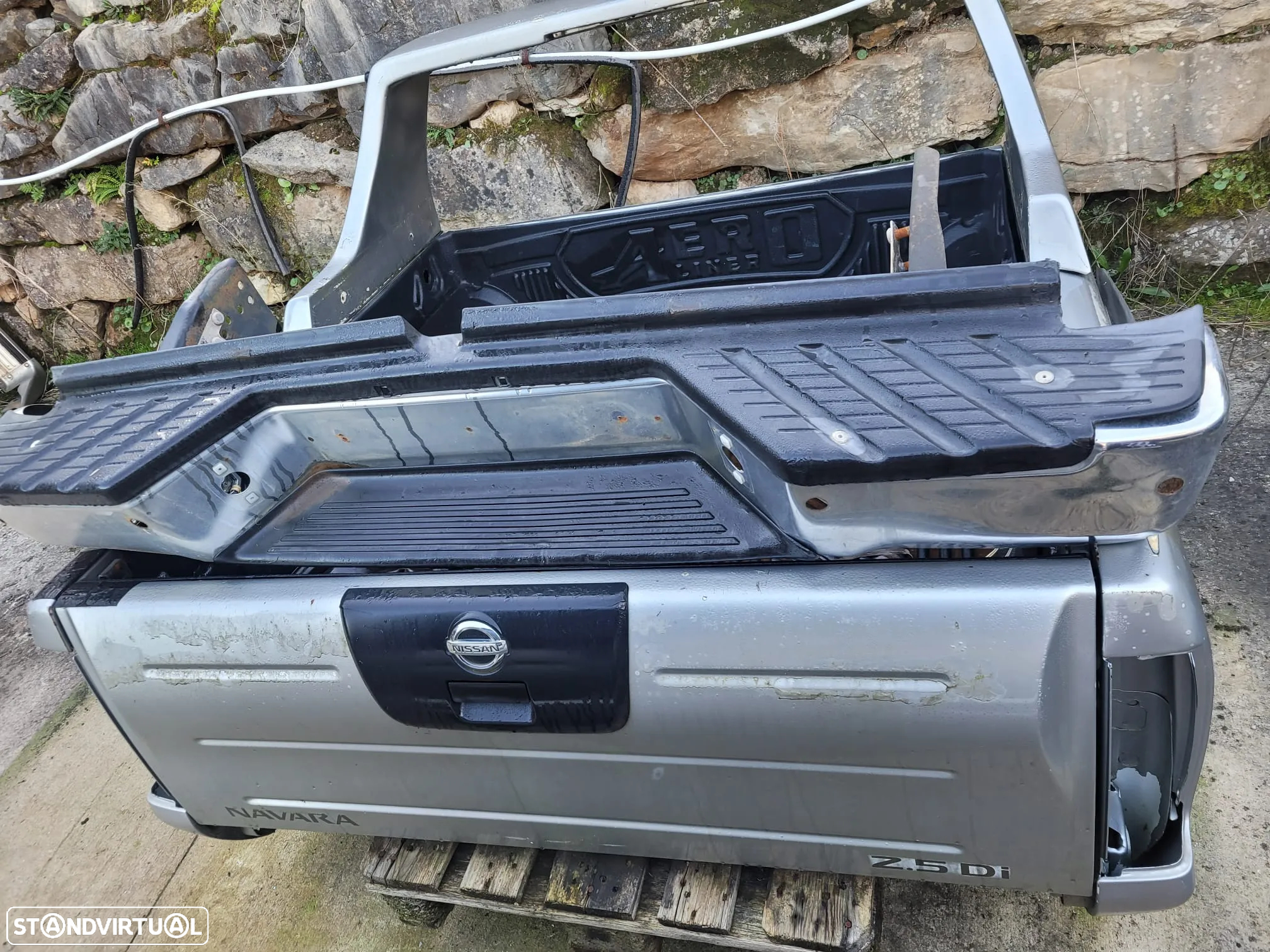 Caixa Metálica e Para-choques - Nissan Navarra D22 de 2007 - 3