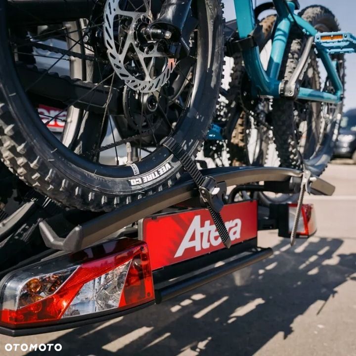 BAGAŻNIK ROWEROWY NA HAK ATERA FORZA L 65kg 3 rowery - 6