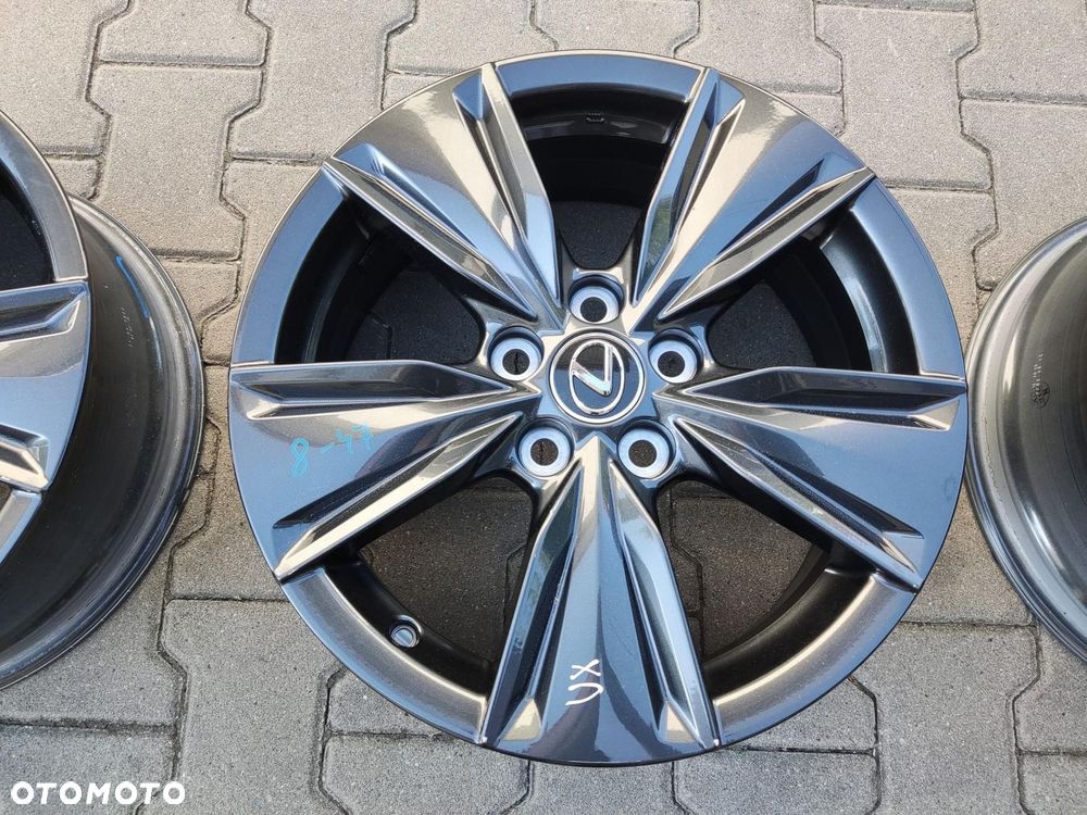 FELGI ALUMINIOWE 17 LEXUS UX 2018-2021 5X114,3 6,5J ET40 KOMPLET - 6