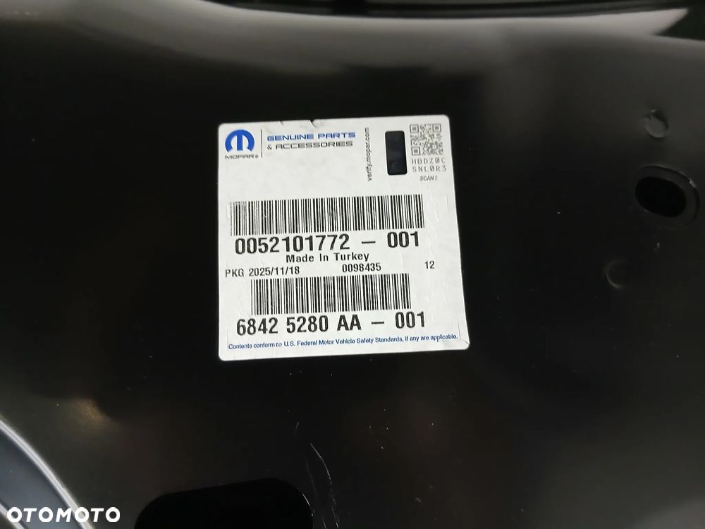 Maska pokrywa silnika Fiat Doblo 2015- NOWA OE - 10