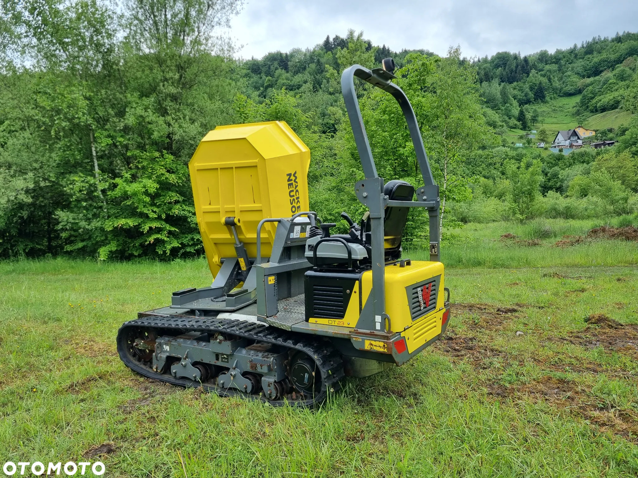 Wacker Neuson DT23 Wozidło Gąsienicowe 2,3 tony Obrotowe Jak Nowe z Norwegii - 2