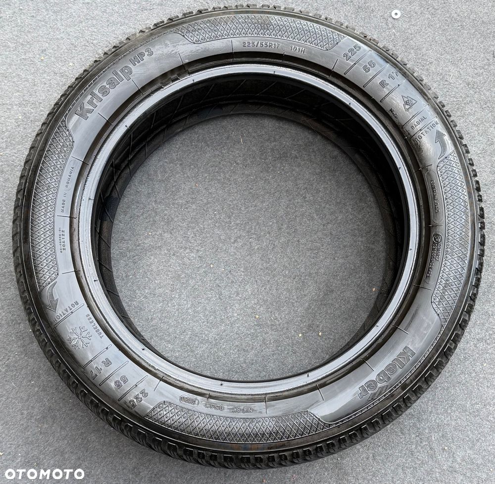 Cena za dwie opony Zimowe Kleber  2x 225/55R17 5.5mm Radom 2 sztuki zima 230 225 220 - 2