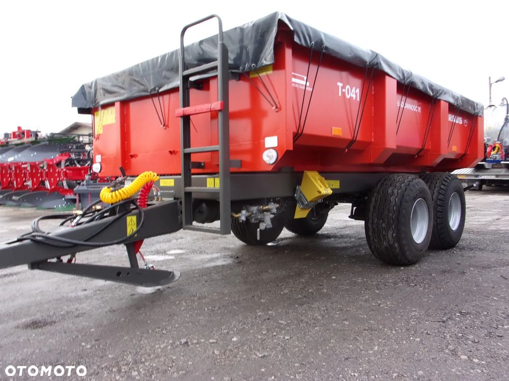Pronar Przyczepa budowlana-skorupowa PRONAR T-679/2-12t, T679/3-10t, T679/4M-8,5t, T679/4MN-8,5t- Ursus T-041 - ładowność 7-ton, Kellfri 23-D60 - 6-ton, Kellfri 23-D90 - 9-ton - 40