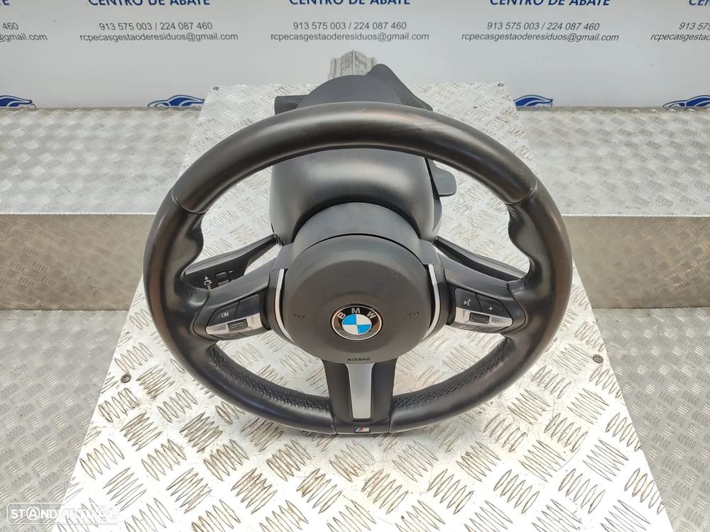 Volante completo em pele original BMW Serie 1 F20 F21 Pack M Serie 2 3 4 - 6