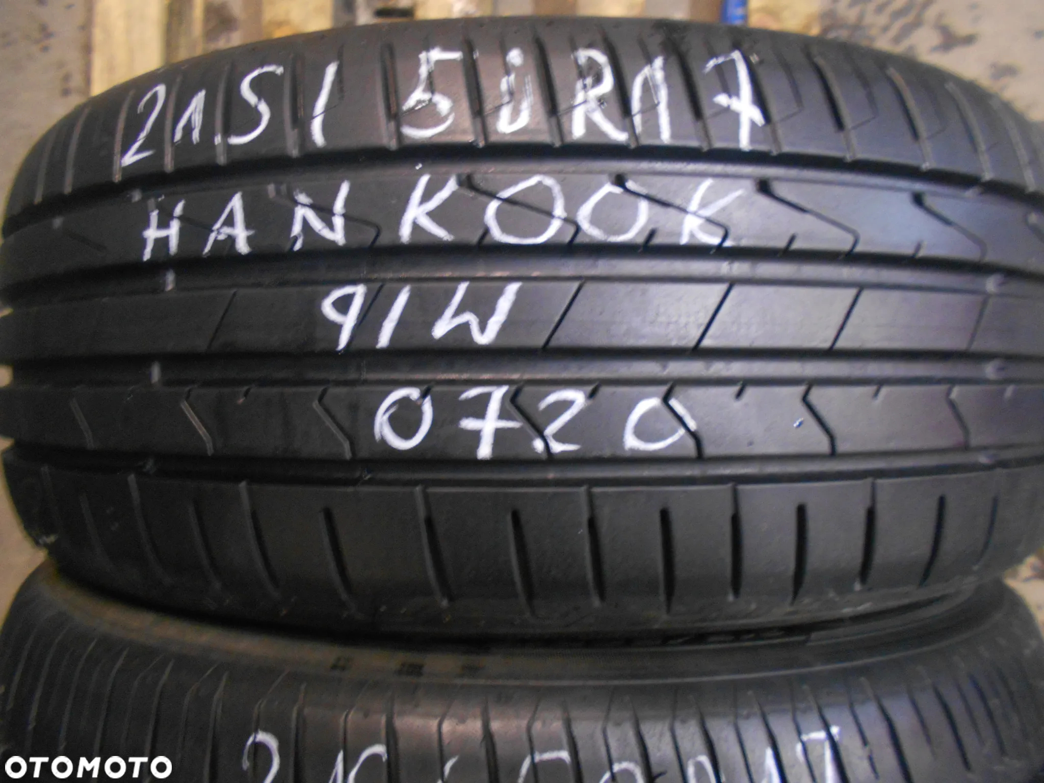 OPONY 215/50R17 HANKOOK VENTUS PRIME 3 DOT 4422 / 0720   7.8MM - 2