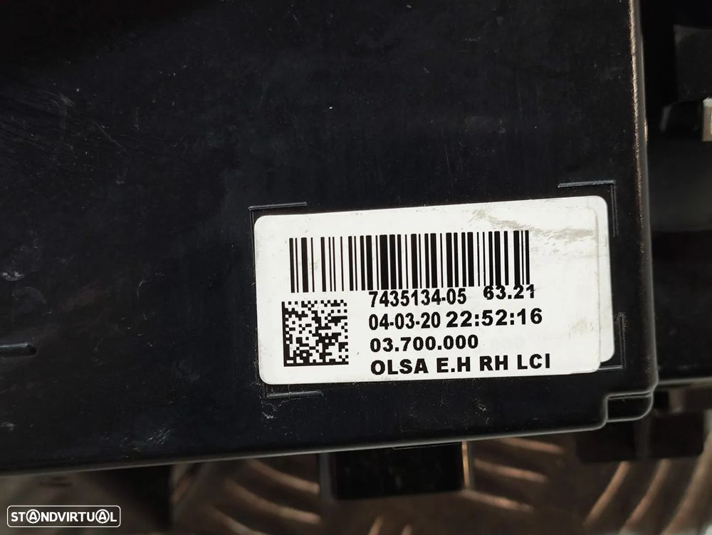 Farolim Traseiro Trás Direito Mini F54 Clubman F55 F56 Cooper One D F57 Cabrio "Union Jack" 7435134 2013 - 2024 - 8
