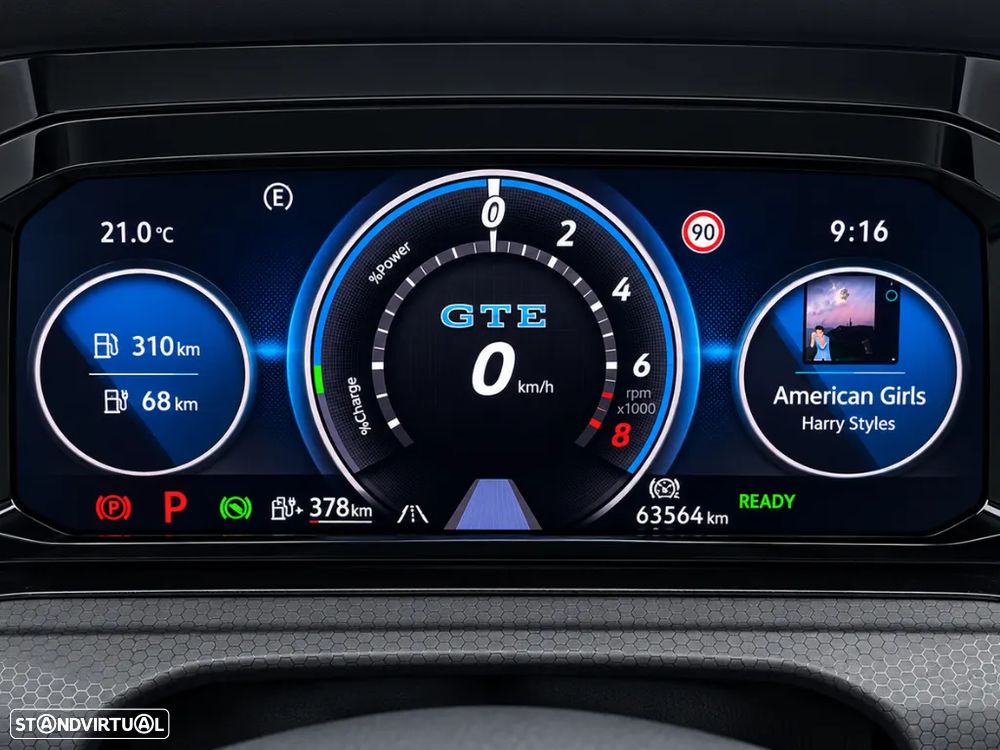 Volkswagen Golf 1.4 eHybrid OPF DSG GTE — fotografia 12