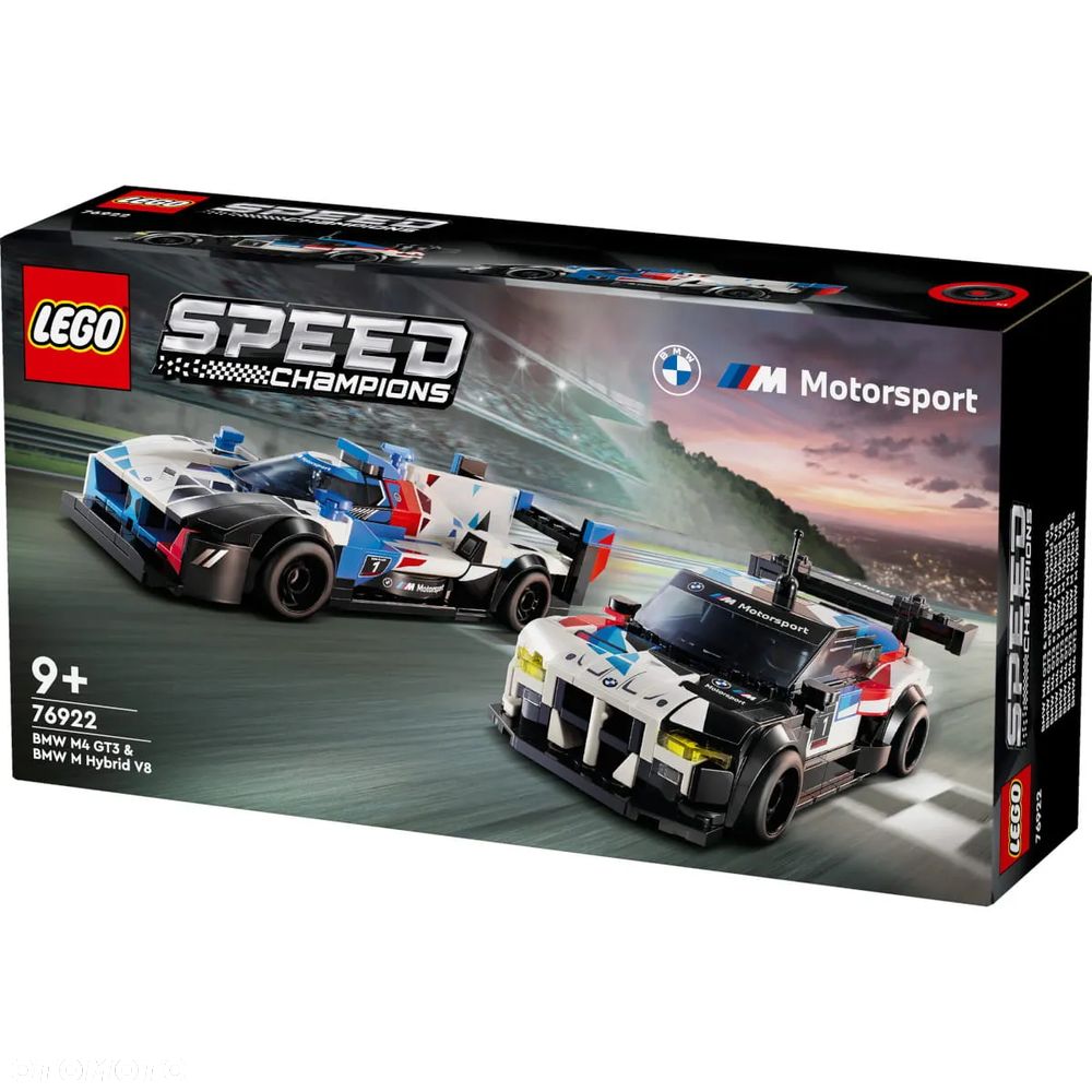 LEGO Speed Champions BMW M4 GT3 & BMW M Hybrid V8 Race Cars - 15